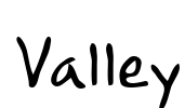 Valley Font Image