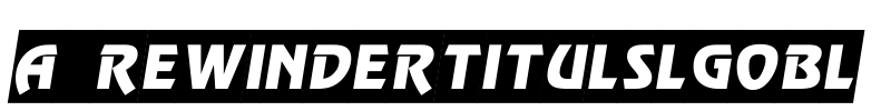 a_RewinderTitulSlgObl Font Image