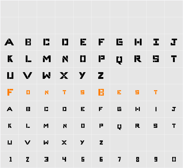 Complice Character Map
