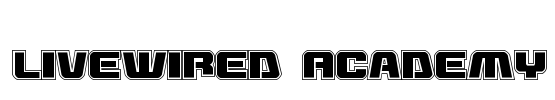 Livewired Academy Font Image