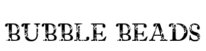 Bubble Beads Font Image