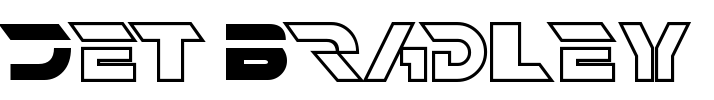 Jet Bradley Font Image