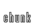 chunk Font Image