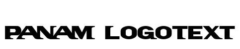 PanAm LogoText