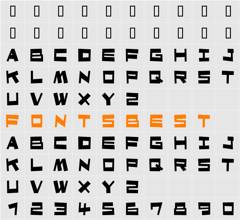 ShotaroV3AL Character Map
