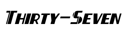 Thirty-Seven