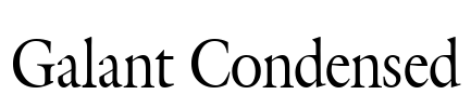 Galant Condensed
