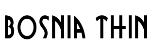 Bosnia Thin