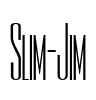 Slim-Jim Font Image