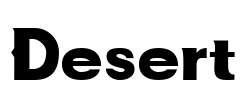 Desert Font Image