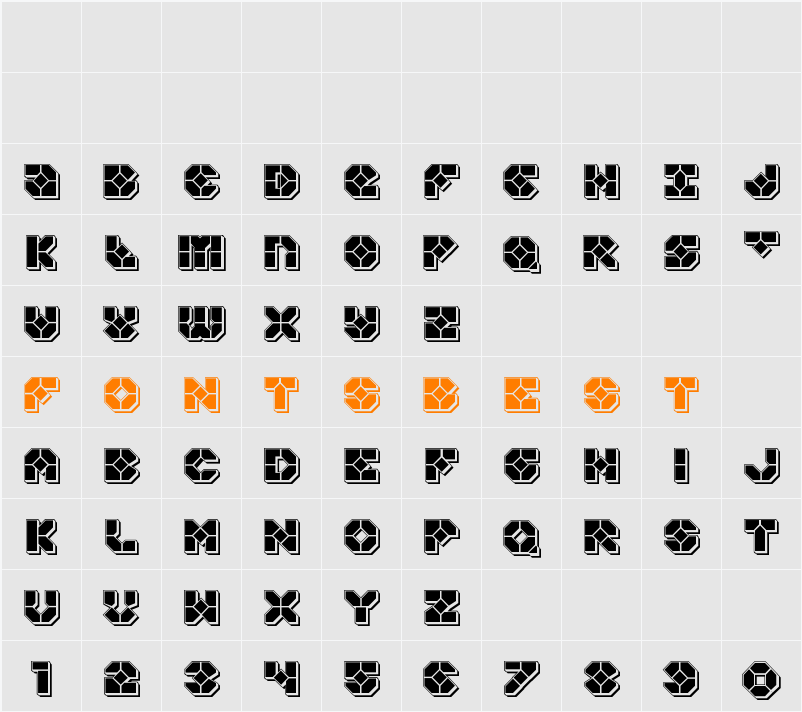 Zoom Runner Punch Character Map
