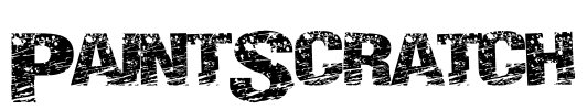 PaintScratch Font Image