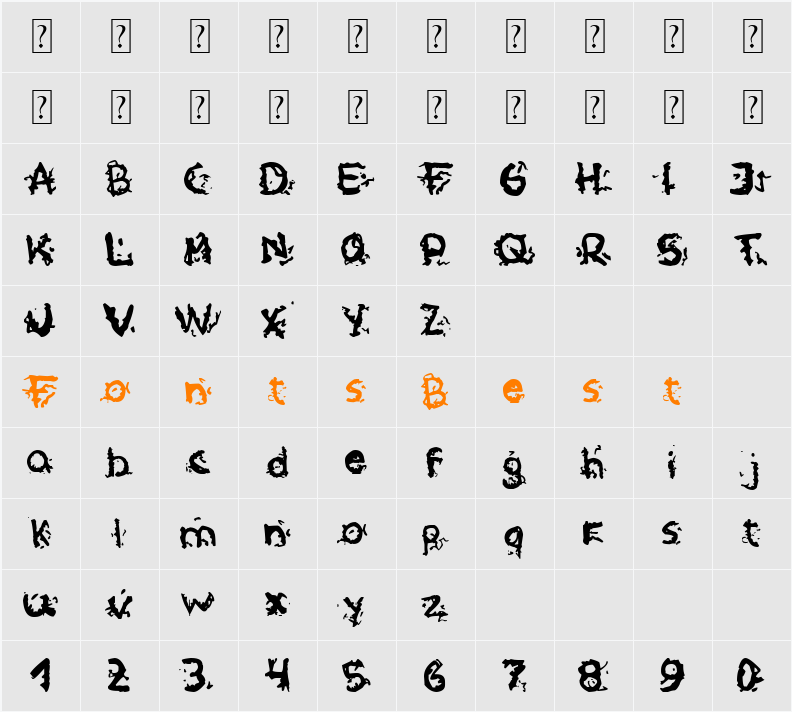 now you see me, now you dont Character Map