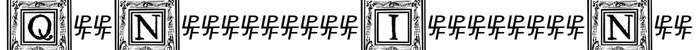 QuaNauticale_Initials_No1 Font Image