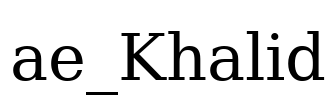ae_Khalid
