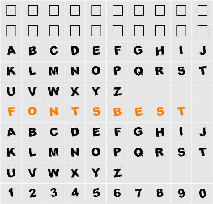 Fresnel Character Map
