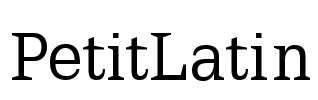 PetitLatin