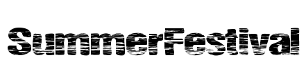 SummerFestival Font Image