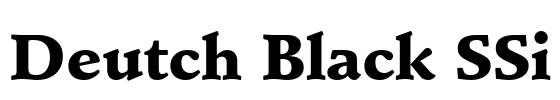 Deutch Black SSi