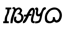 IBAYO Font Image