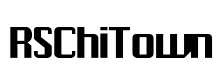 RSChiTown Font Image