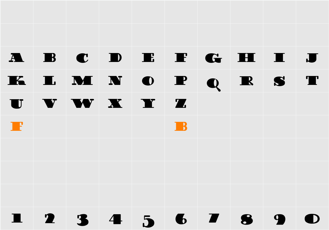GuinnessExtraStout Character Map
