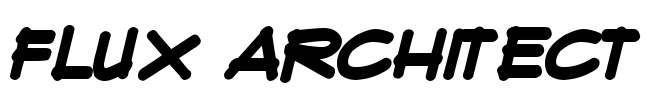 Flux Architect Font Image