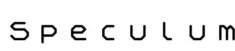 Speculum Font Image