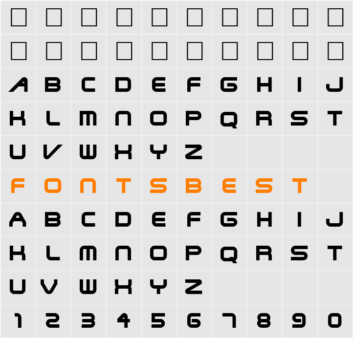 Steelwolfuntitled Character Map