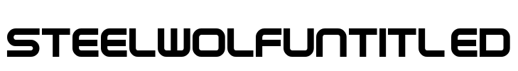 Steelwolfuntitled Font Image
