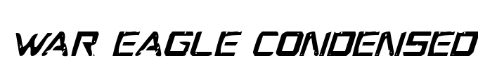 War Eagle Condensed