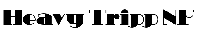 Heavy Tripp NF Font Image