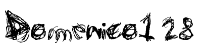 Domenico128 Font Image