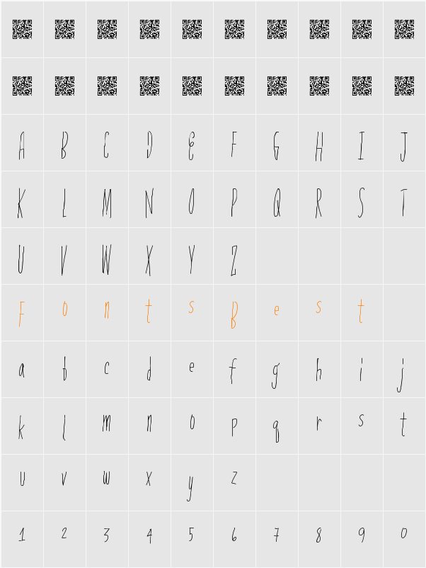 PopularInvite Character Map