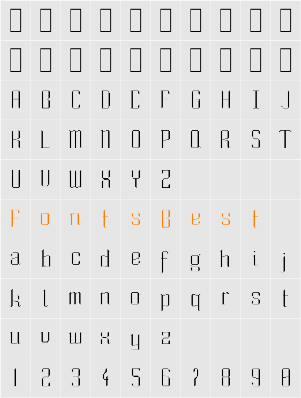 So Sue Me Character Map