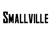 Smallville Font Image