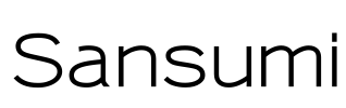 Sansumi Font Image