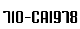 710-CAI978