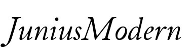 JuniusModern