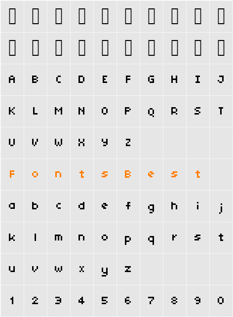 TinyUnicode Character Map