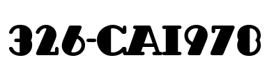 326-CAI978