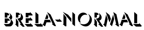Brela-Normal Font Image