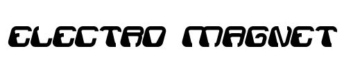 ELECTRO MAGNET Font Image