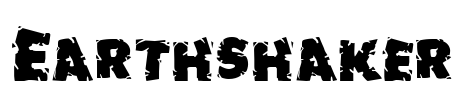 Earthshaker Font Image