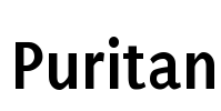 Puritan Font Image