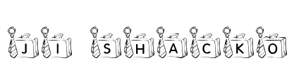 JI-Shacko Font Image