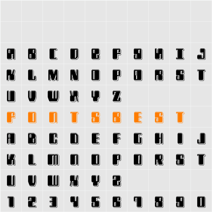 Zyborgs Punch Character Map