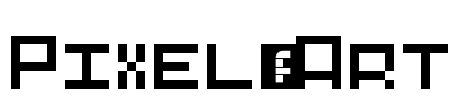 Pixel-Art Font Image