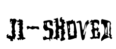 JI-Shoved Font Image