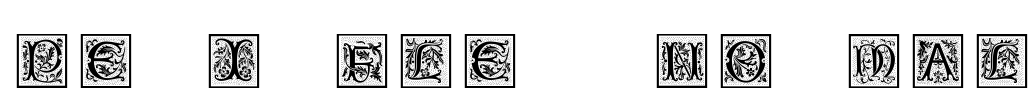 PetitFleurNormal Font Image